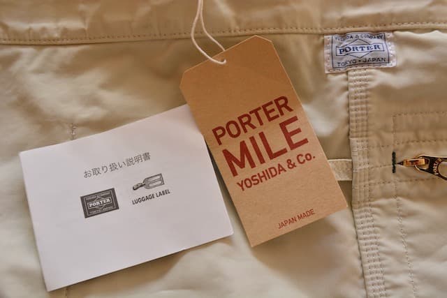 PORTER MILE ポーター マイル 2WAY トートバッグ オフホワイト