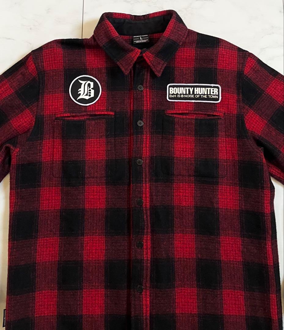 バウンティーハンター ネルシャツ　テンダーロイン ネイバーフッド ラディアル