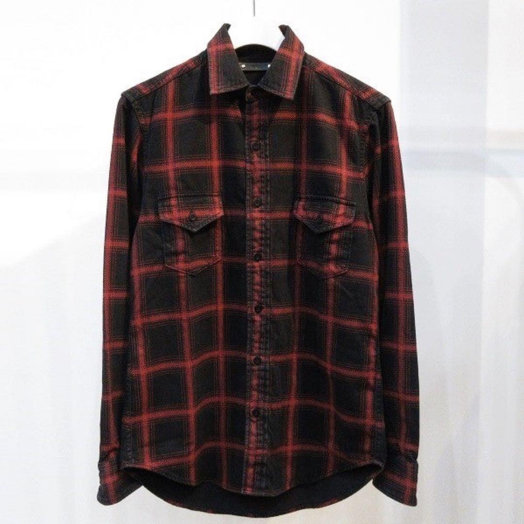 【キムタク愛用ブランド】 マインデニム Denim Check Red サイズ3