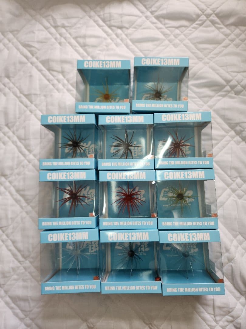 コイケ13mm　コイケ17m チャート、モエビ、グリパンブルーf