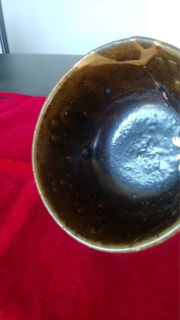 古唐津　古唐津茶碗　金継ぎ　茶道具　煎茶器　古美術