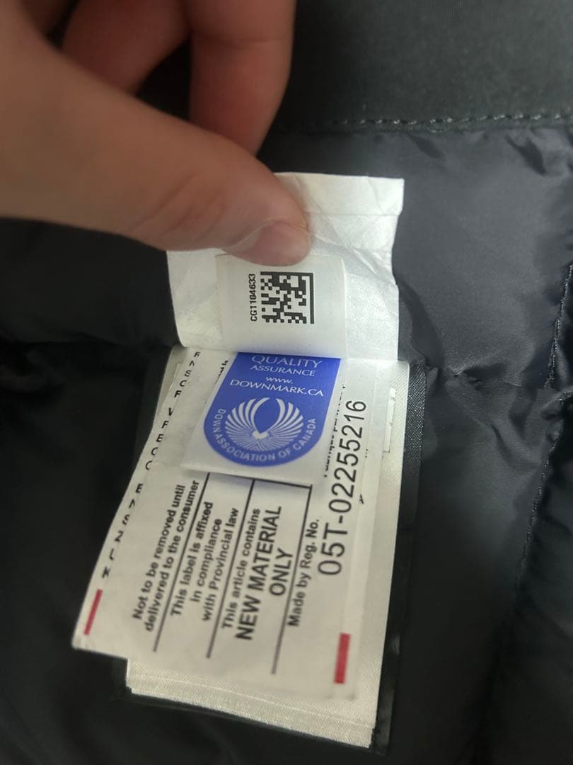   ブラック ダウンジャケット 確実正規品 即日発送‼️