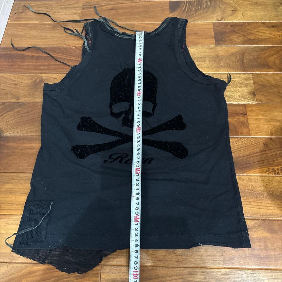 roen diseney mickey ロエン　ミッキー　ダメージタンクトップ