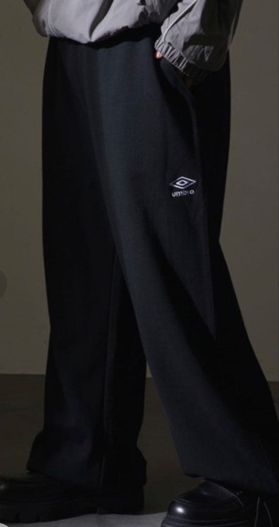 別注 UMBRO ワンポイントロゴ刺繍 裏起毛スウェットパンツ PUBLUX