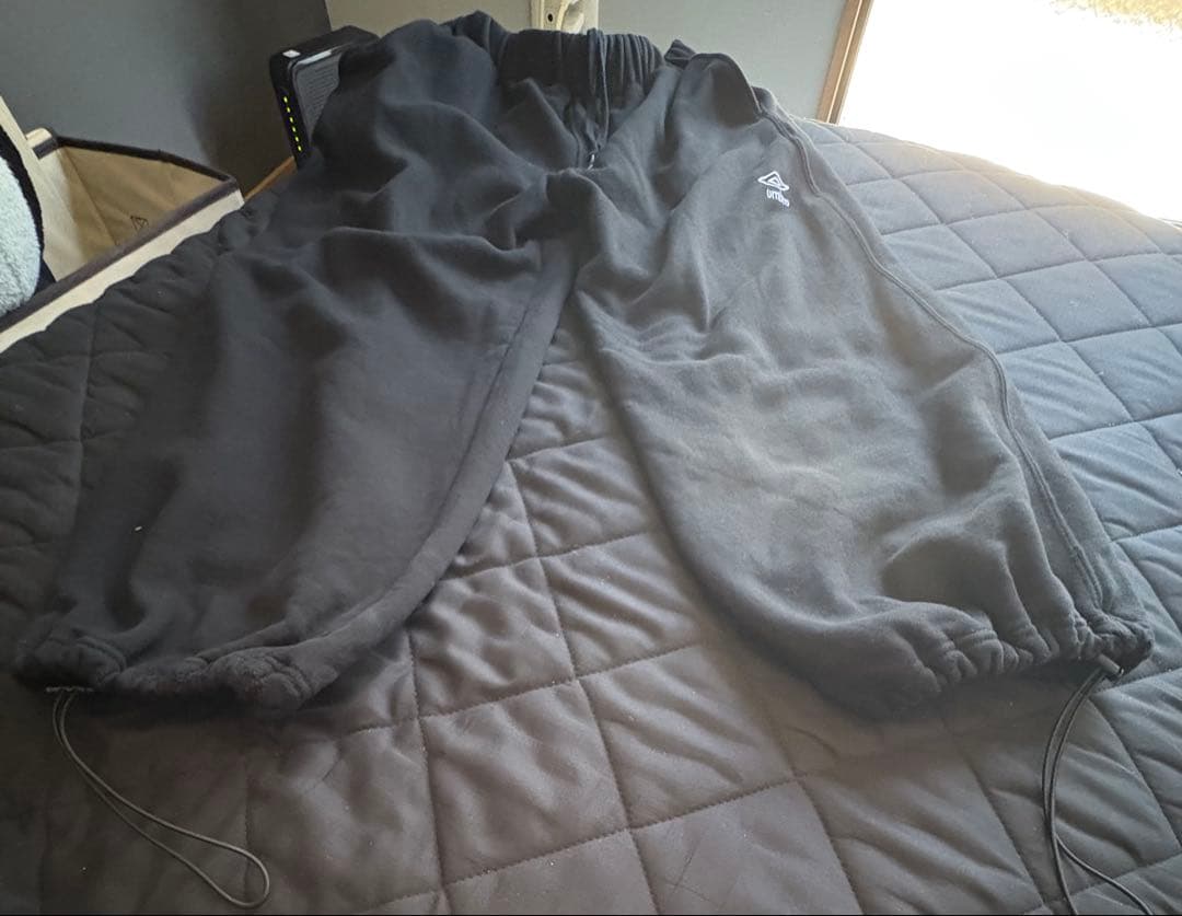 別注 UMBRO ワンポイントロゴ刺繍 裏起毛スウェットパンツ PUBLUX