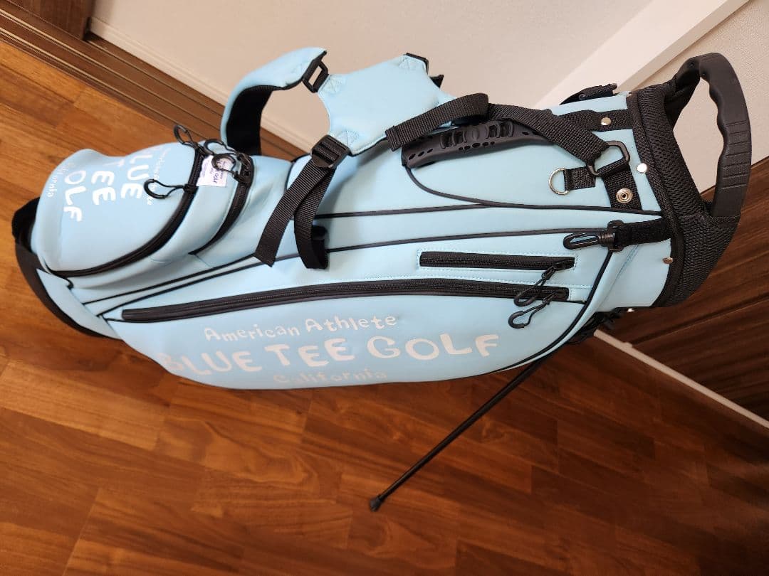 ブルーティー/ BLUE TEE スタンド式キャディバッグ美品