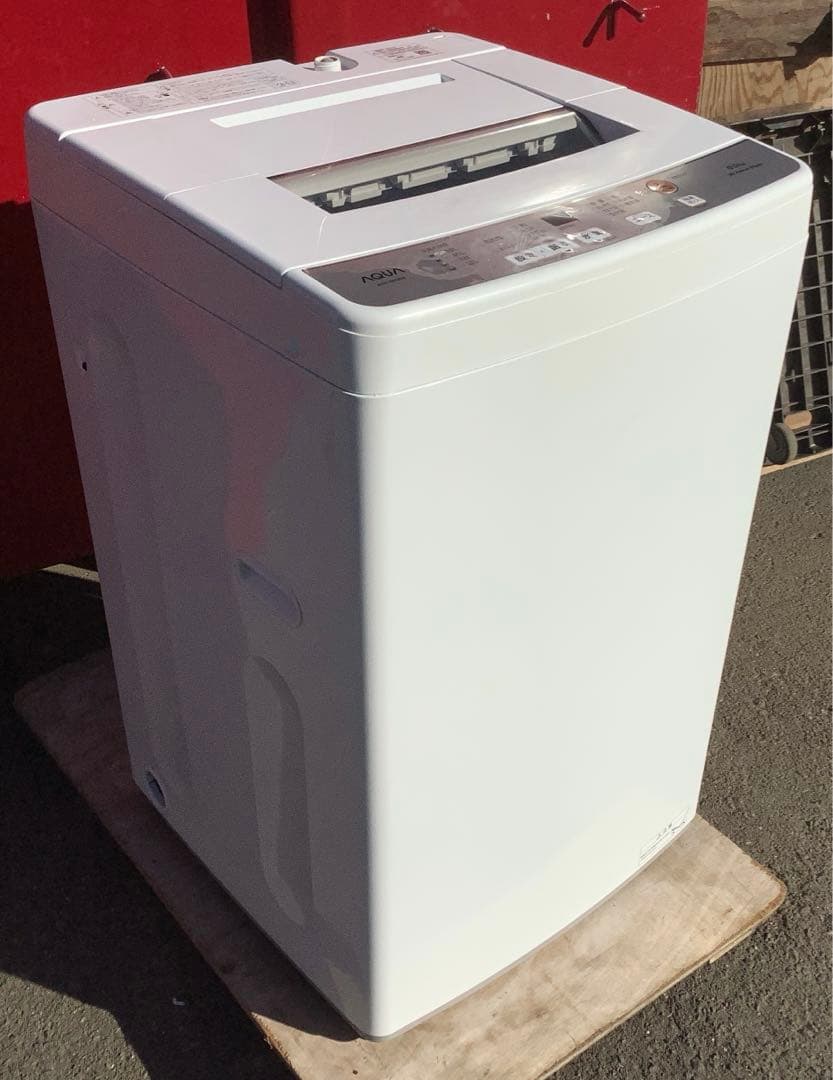 ろいやる アクア 6.0kg 洗濯機 AQW-S6M 2022年製