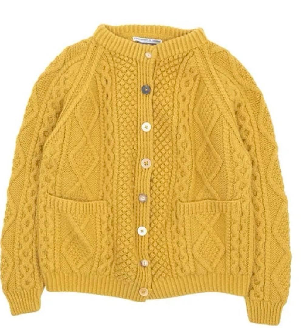 Charpentier de Vaisseau✖️Aran ニットカーディガン