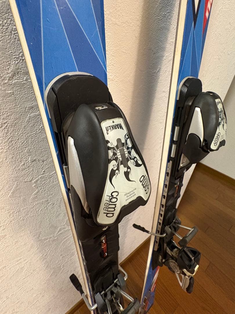 ノルディカ　ワールドカップSL 156cm スキー板 マーカー金具付属