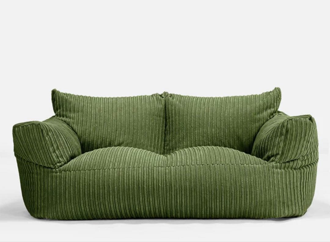 【最終値下げ】lounge pug オリーブグリーン コーデュロイ ソファ
