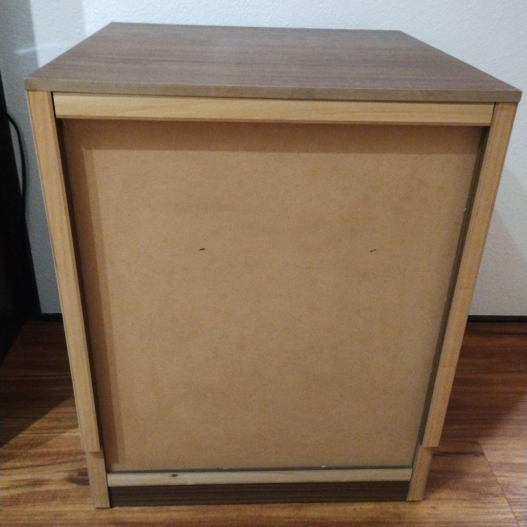 良品 MKマエダ製ベッド/ナイトテーブル W40 x D39.5 x H50