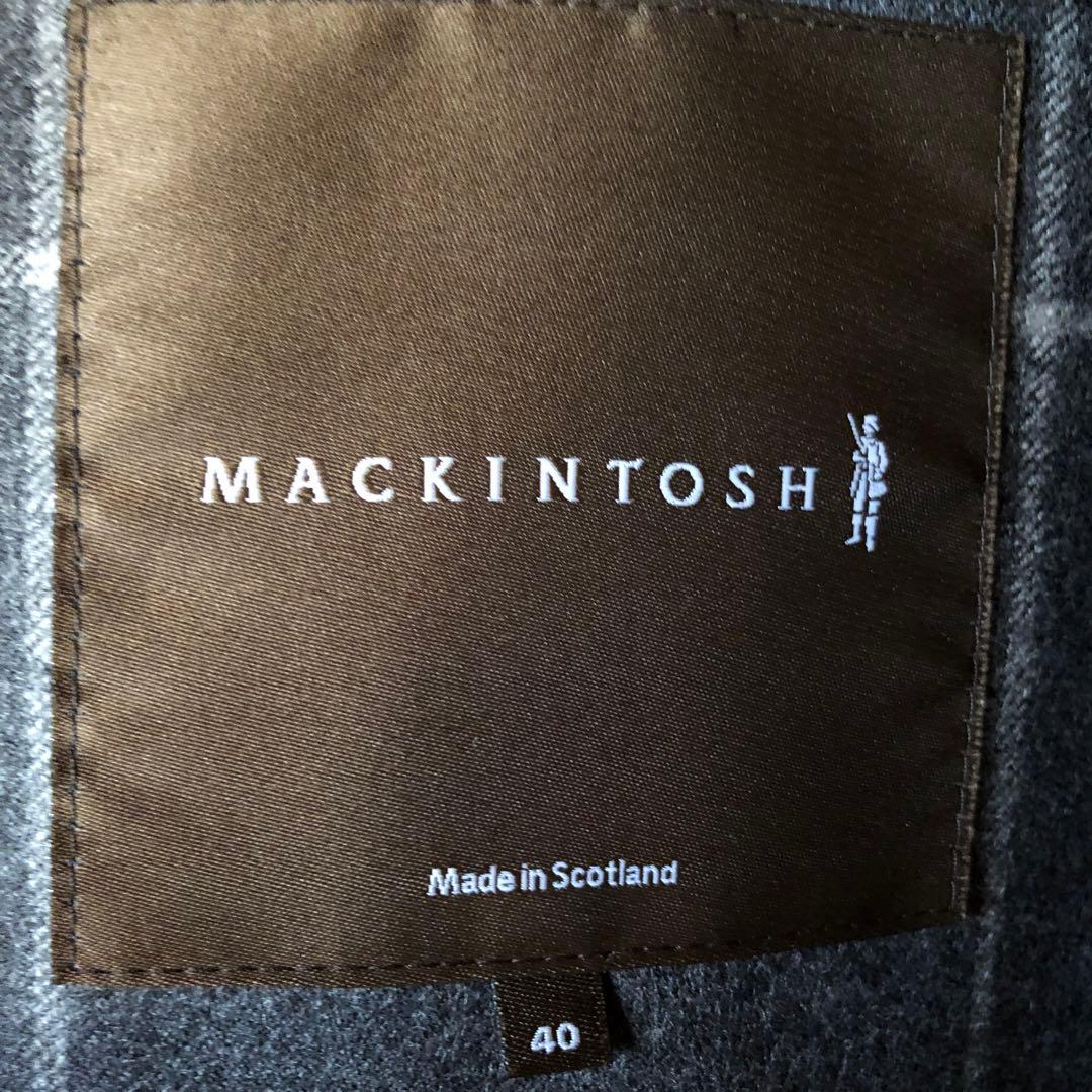 限定値下げ　マッキントッシュ　ステンカラーコート　英国製