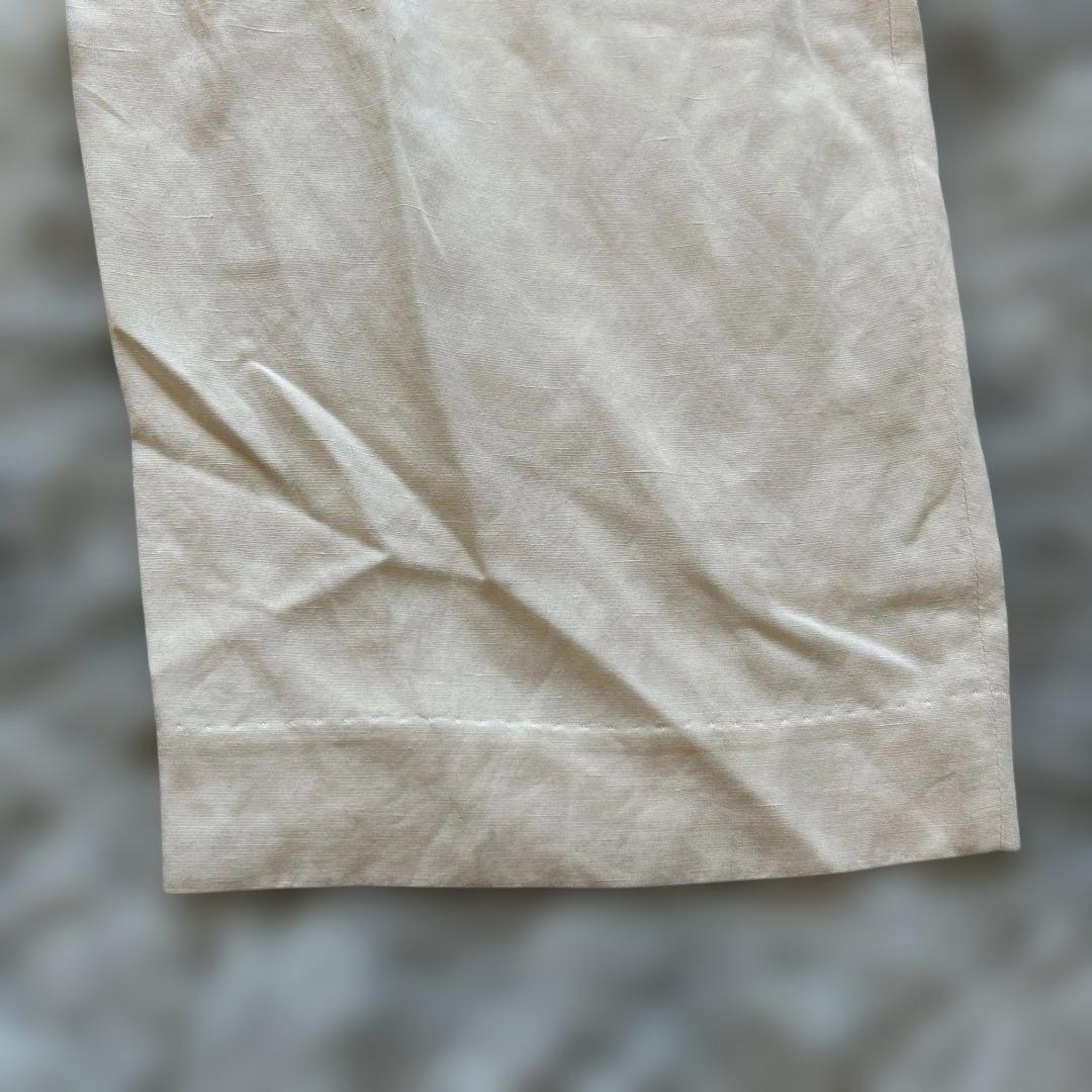 【新品】VENIT リネン レーヨン オールインワン ホワイト 38サイズ