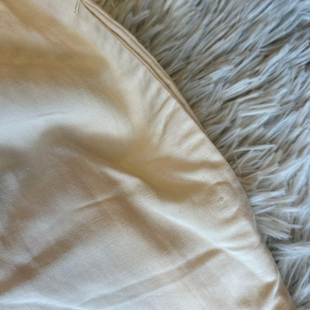 【新品】VENIT リネン レーヨン オールインワン ホワイト 38サイズ