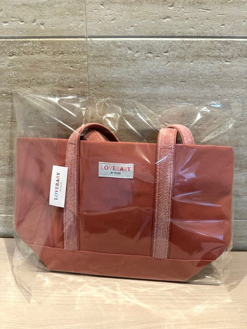 フェイラー　ラブラリーフェイラー　テディ　トートバッグ　ピンク　新品未使用