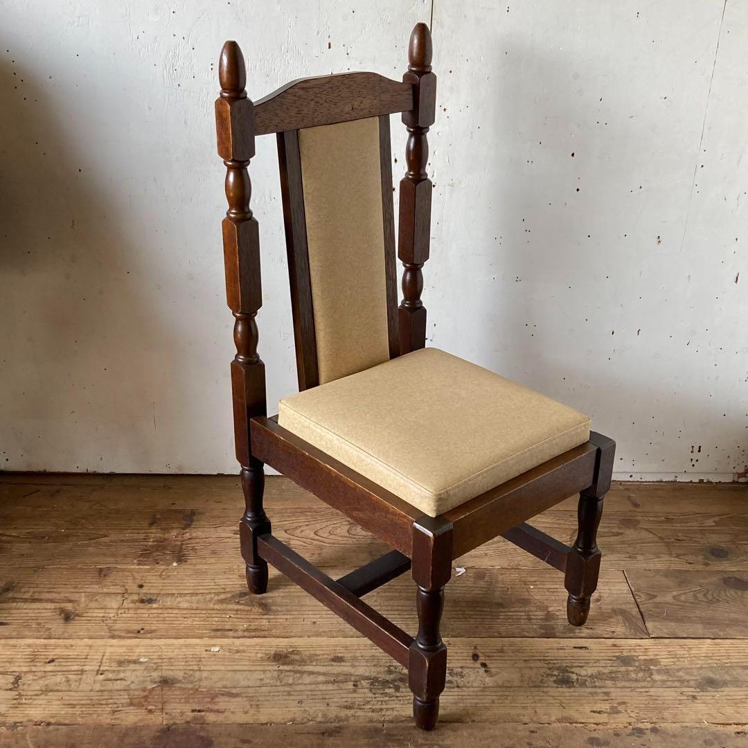 国産ヴィンテージ レトロ喫茶 チェア　木製 アンティーク