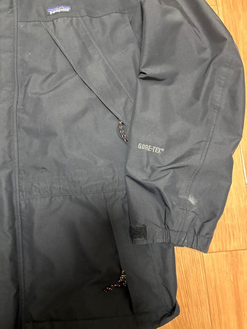 K*い様 パタゴニア ストームジャケット 黒 ブラック 2002年製