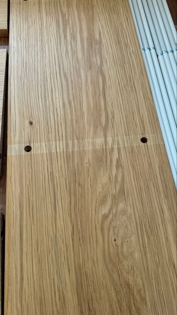 無印良品　スタッキングシェルフ追加棚　ワイド・オーク材　3段