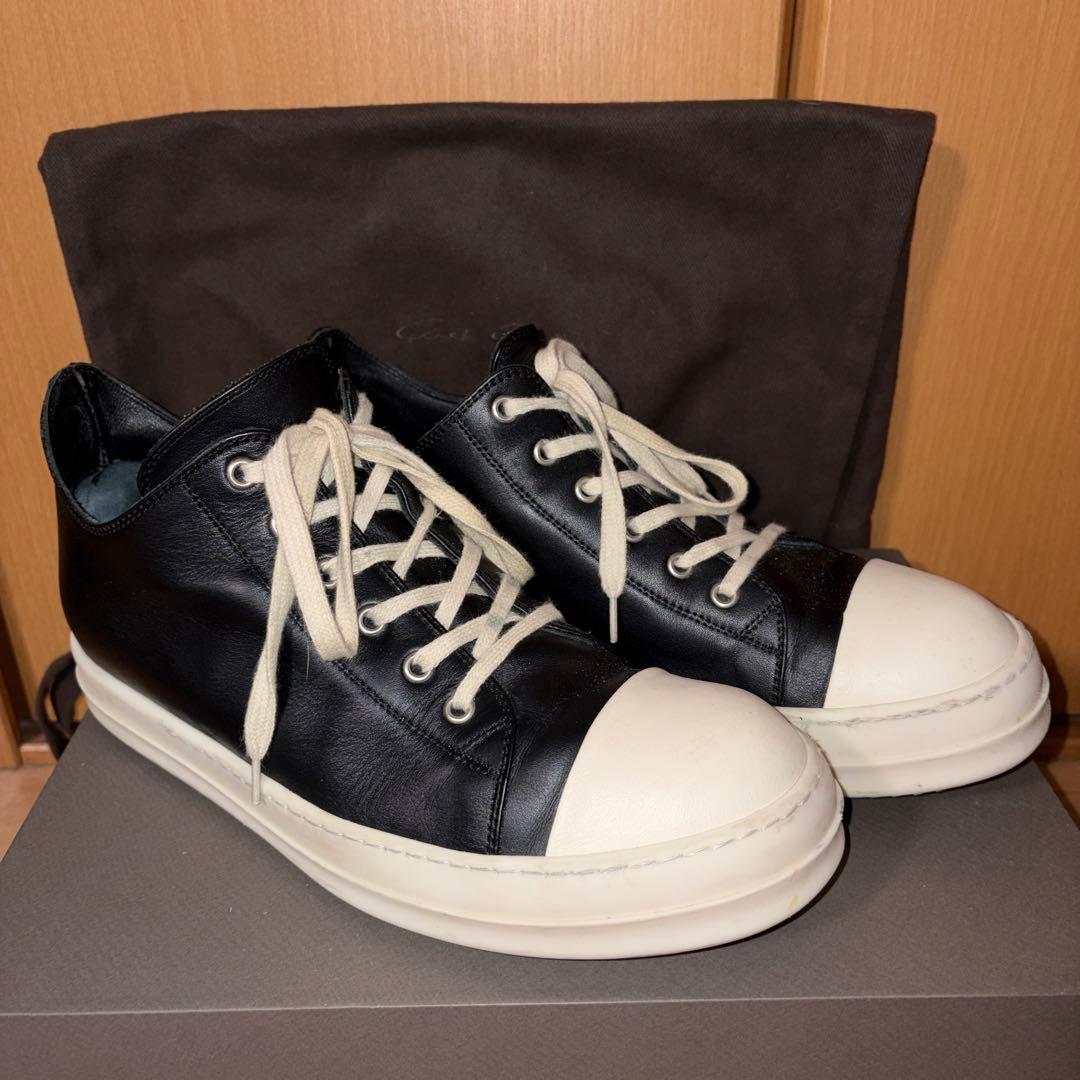 確実正規品　Rick owens LPO LOW SNEAKS 42 リック