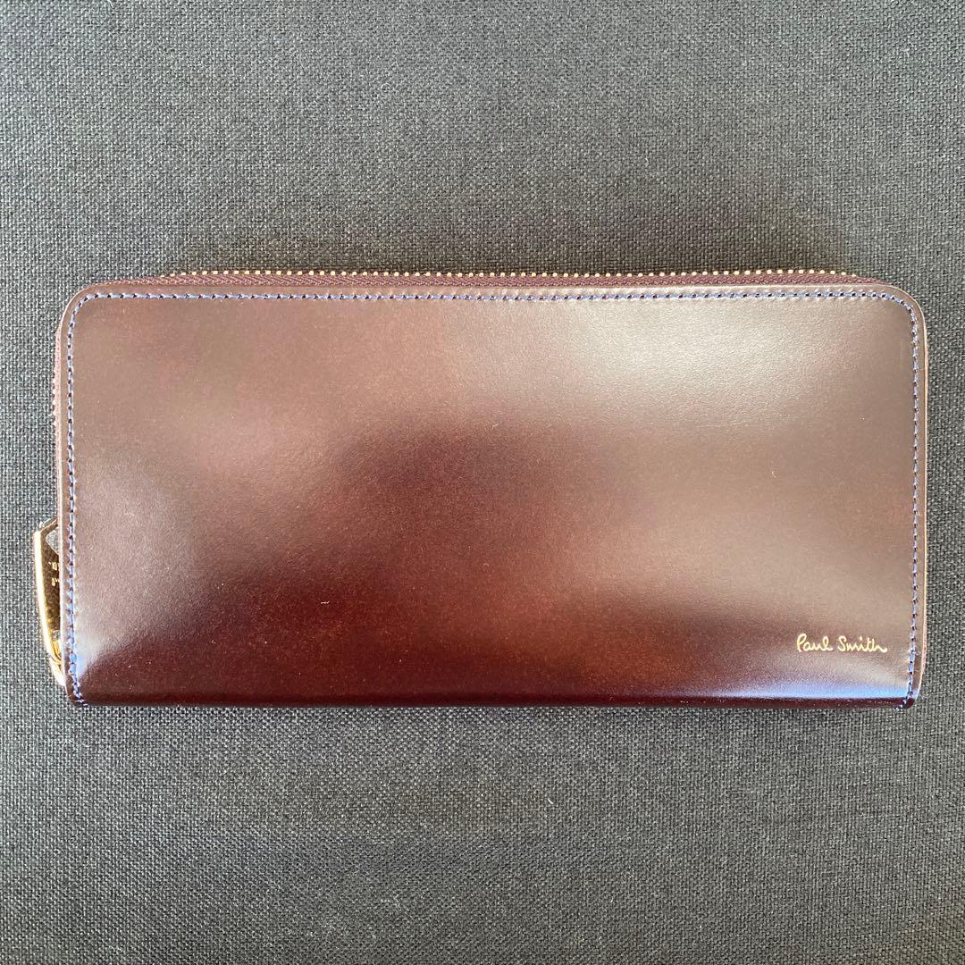 【三連休限定20%OFF】ポール・スミス 長財布・コードバン