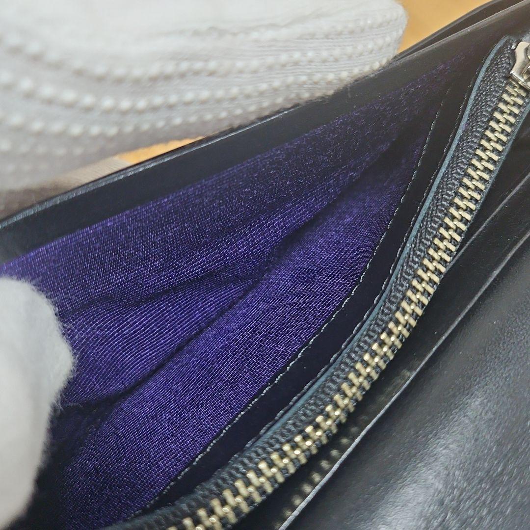 【希少】Paul Smith 長財布 最上級 蝋引き コードバン BLACK