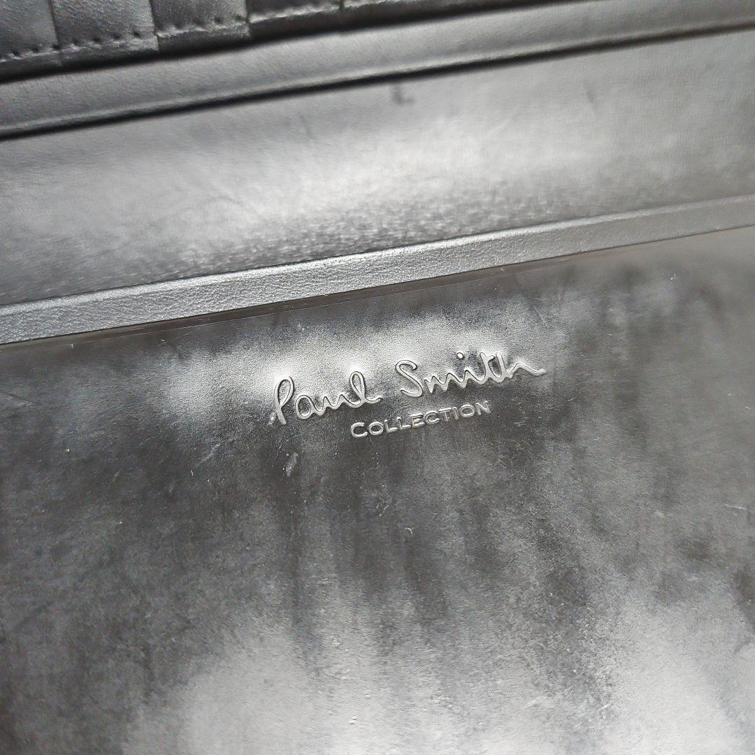 【希少】Paul Smith 長財布 最上級 蝋引き コードバン BLACK