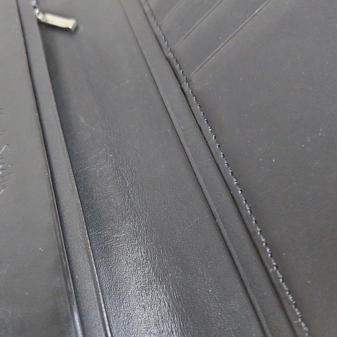 【希少】Paul Smith 長財布 最上級 蝋引き コードバン BLACK