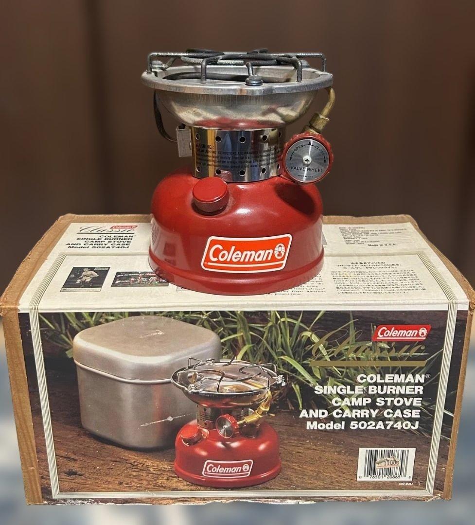 Coleman シングルバーナーコンロ 502A 740J