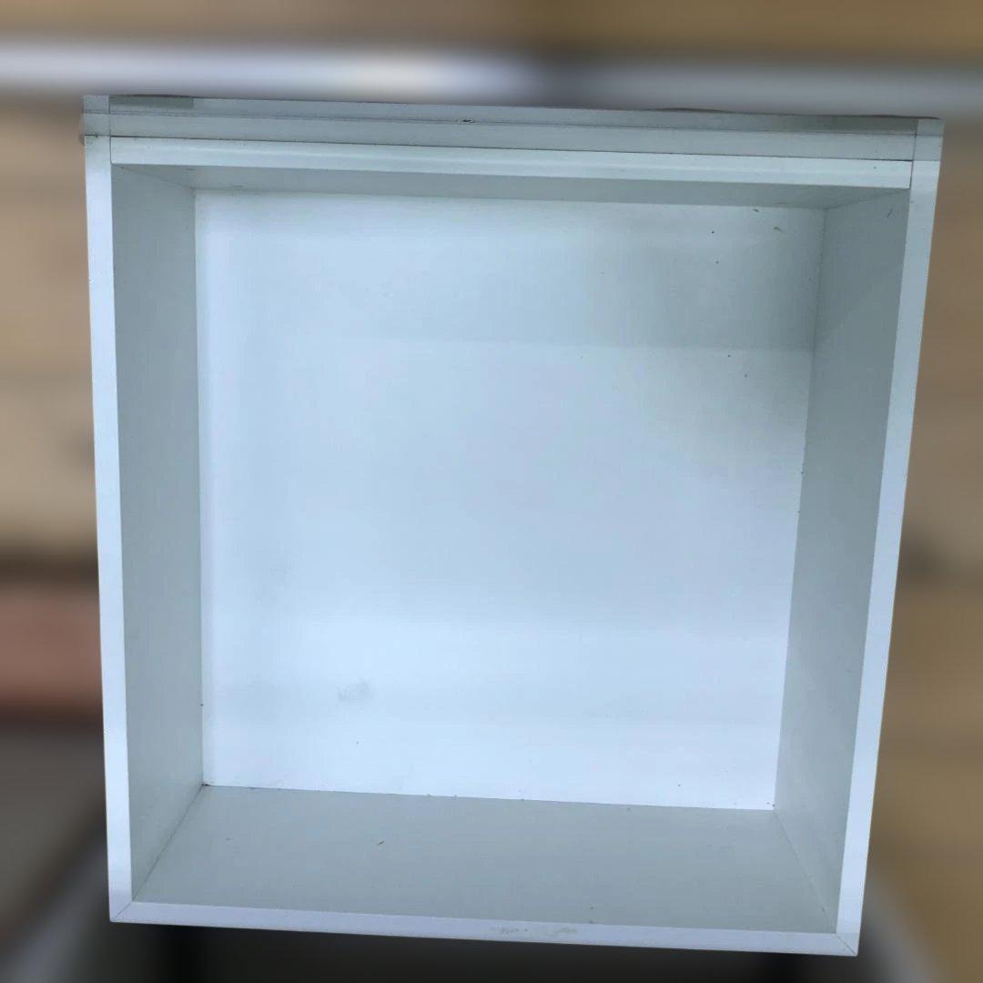 送料無料 ニトリ ポスティア 135 WH カウンター 食器棚 88252-2-