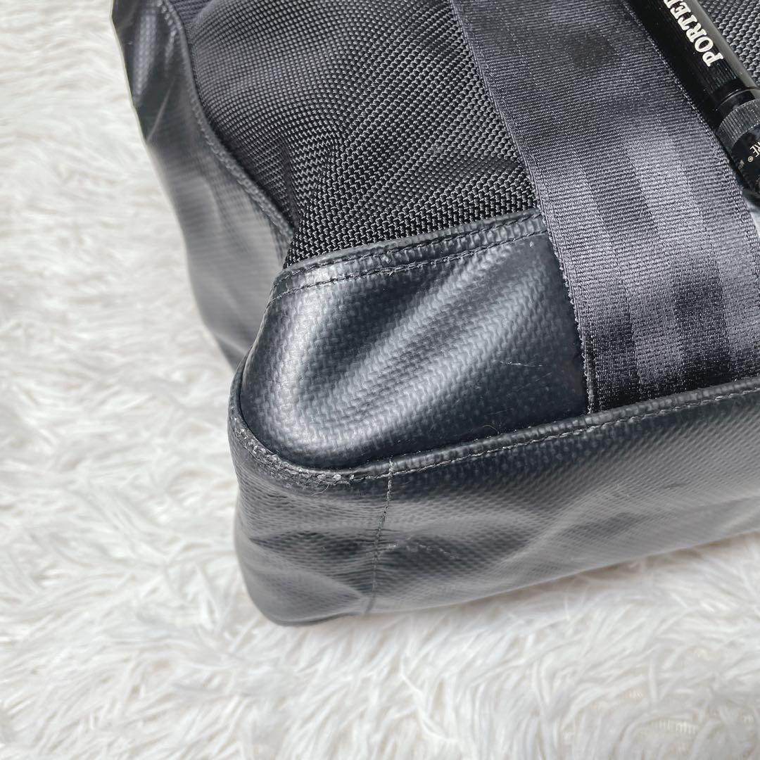 ポーター　ヒート　トートバッグ　ブラック　黒　マグライト