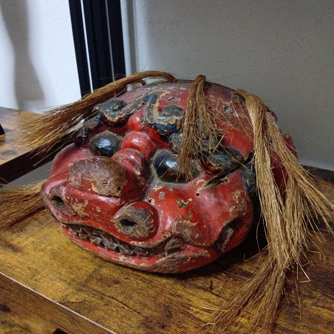 ゴンゲンサマ 呪物 明和3年(1766年) 江戸期 獅子頭 権現様 民間信仰