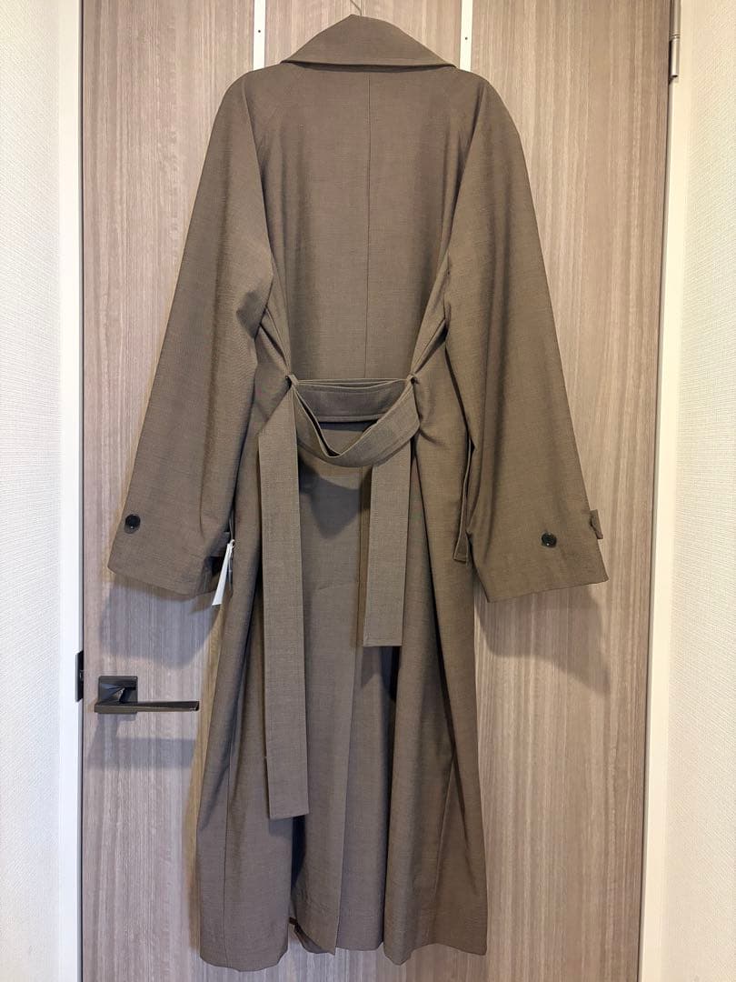 anuke アンヌークSoutiencollar Raglan Coat