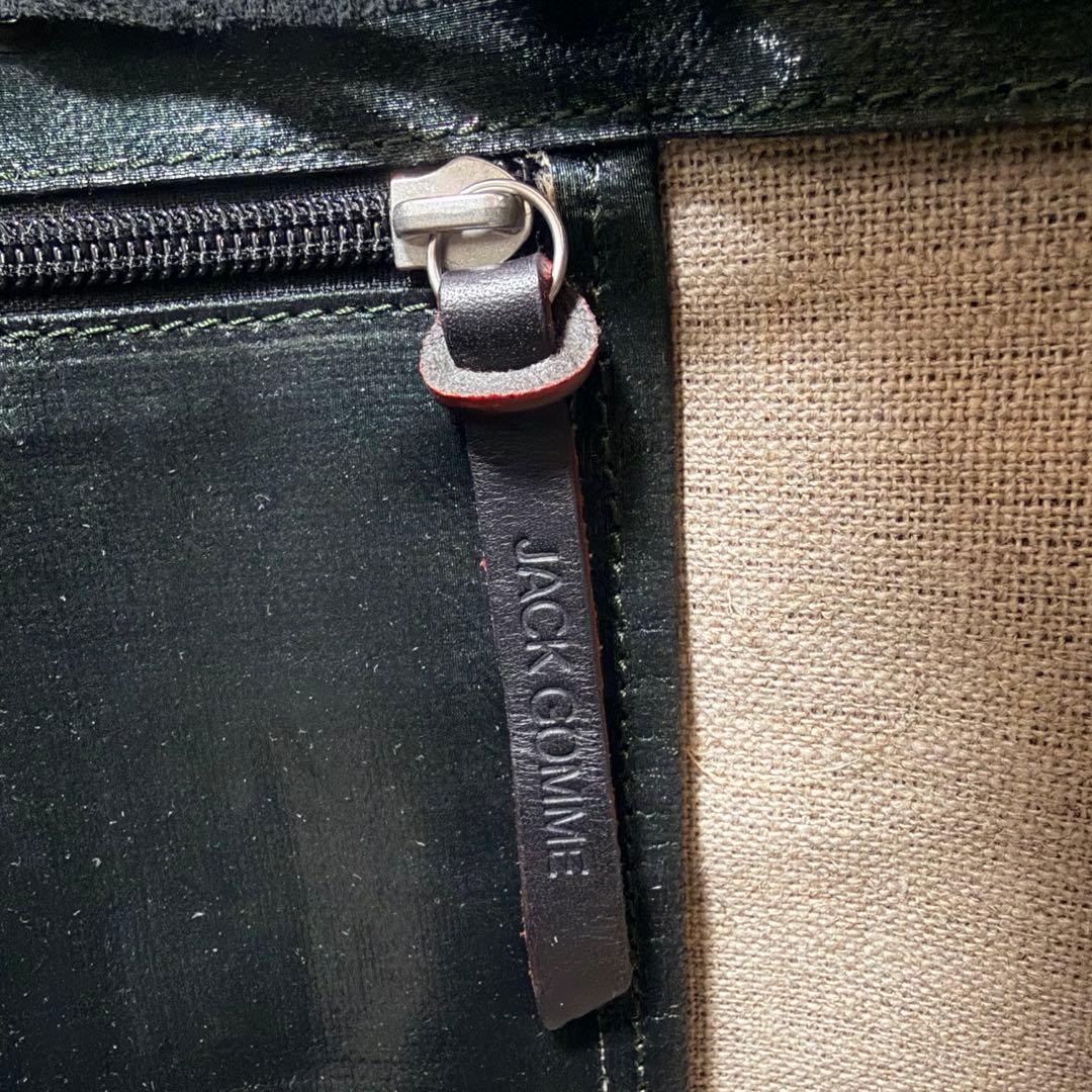 【極美品】現行モデル　ジャックゴム 　EMY エミー 　トートバック　グリーン