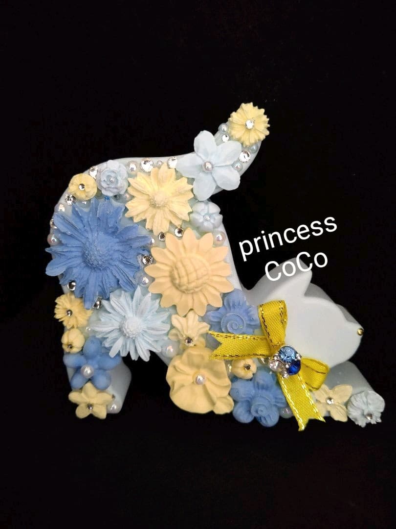 大型アロマストーン◼️ジュエリーフラワーcat