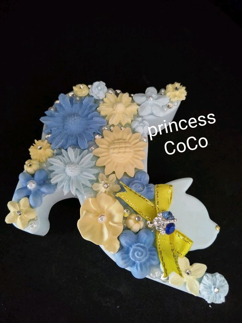 大型アロマストーン◼️ジュエリーフラワーcat