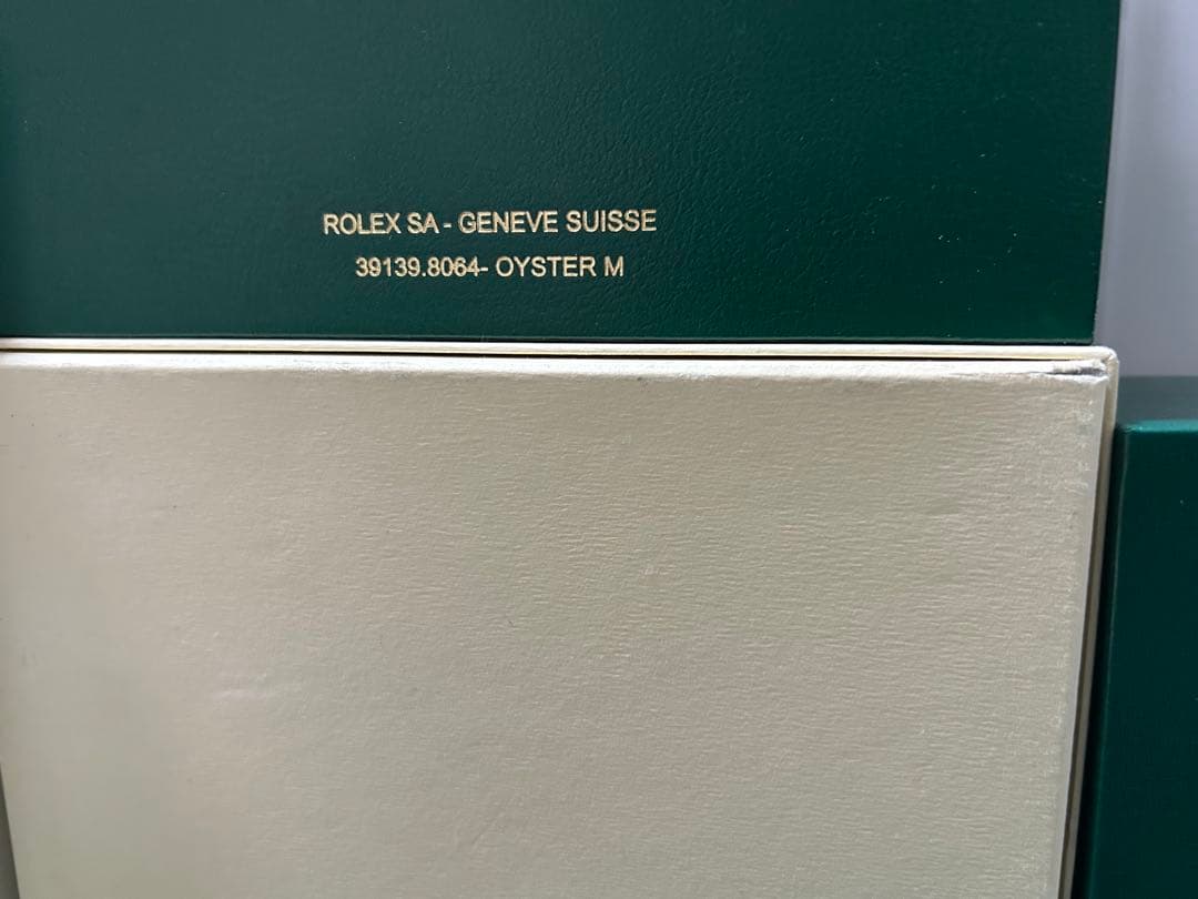 ロレックス純正デイトナ・デイトジャストMサイズ BOX 2箱 付属品 計32点