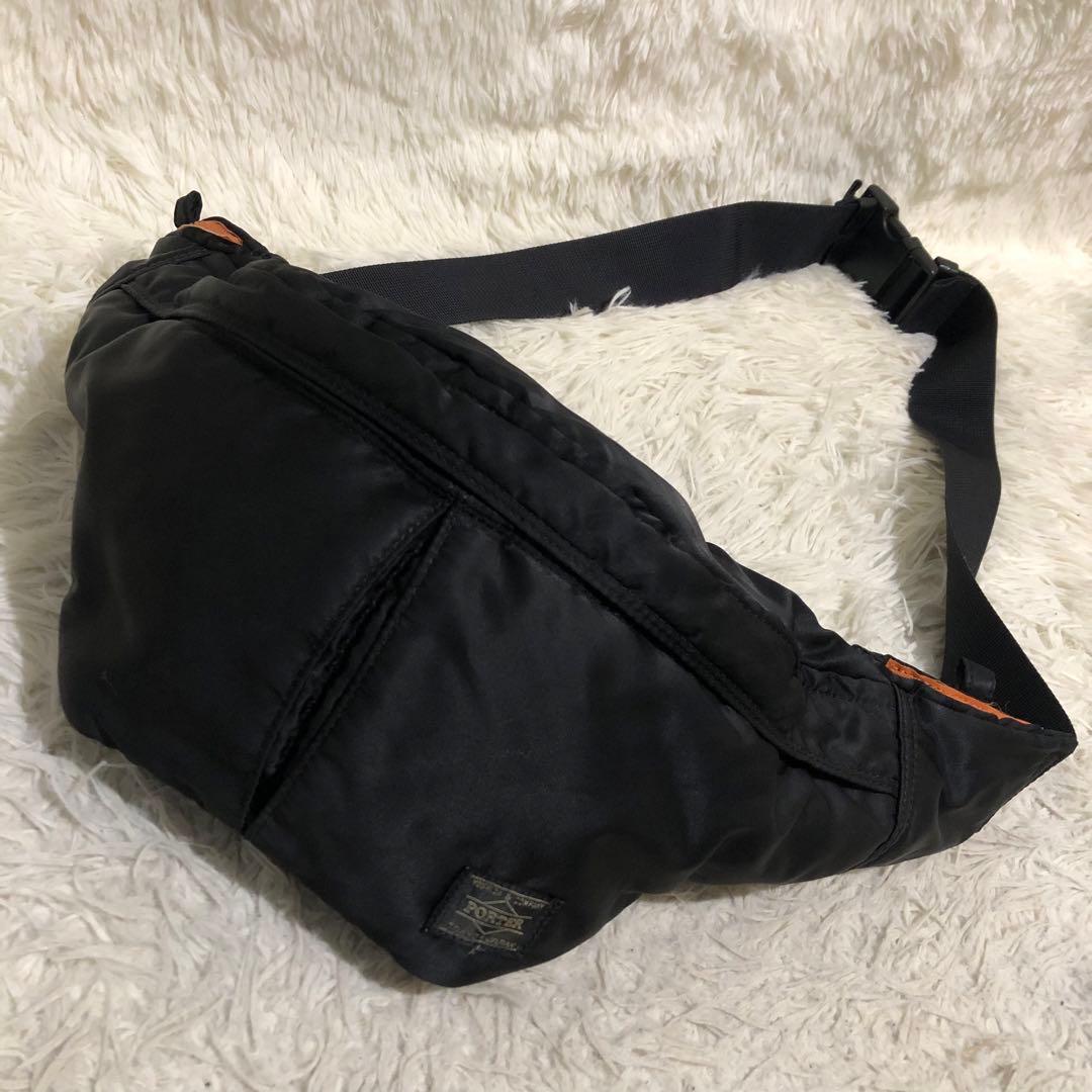 新品同様✨ポーター　タンカー ウエストバッグ ヒップバッグ ブラック