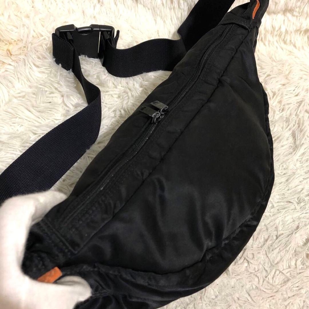 新品同様✨ポーター　タンカー ウエストバッグ ヒップバッグ ブラック