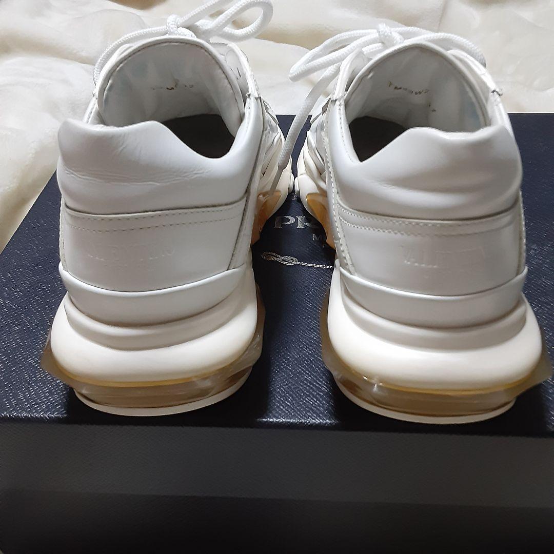 正規品 美品 VALENTINO スニーカー VLTN 厚底 ホワイト/ベージュ