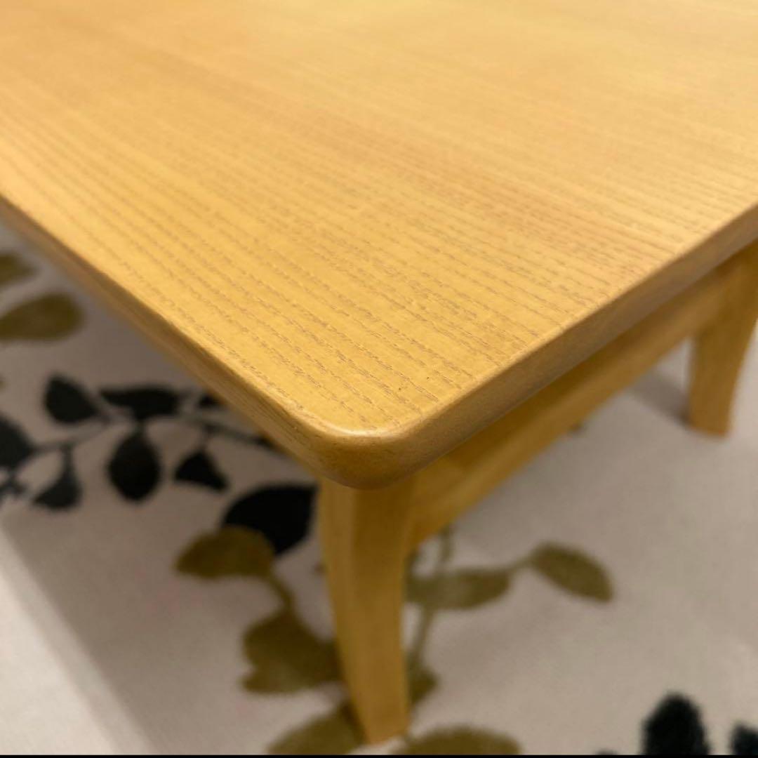 たま 新品☆センターテーブル 北欧風 猫脚 コーヒーテーブル 中棚付