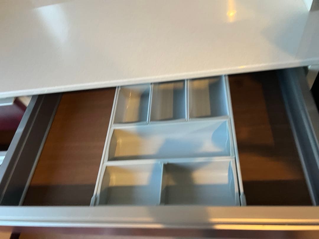 最終値下げ　綾野製作所　ダークレッド　食器棚