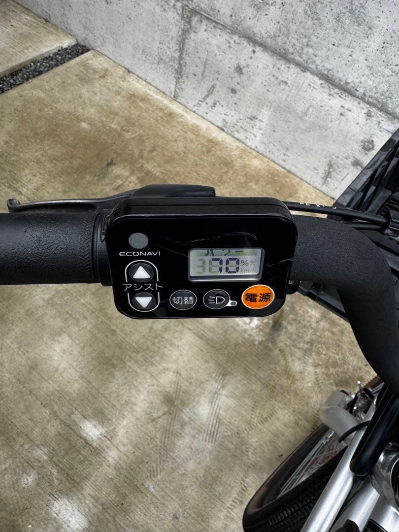 電動アシスト自転車 Panasonic BP02 26型 内装3段変速 シルバー