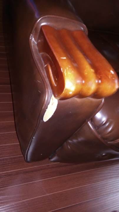 皮チェアー 椅子