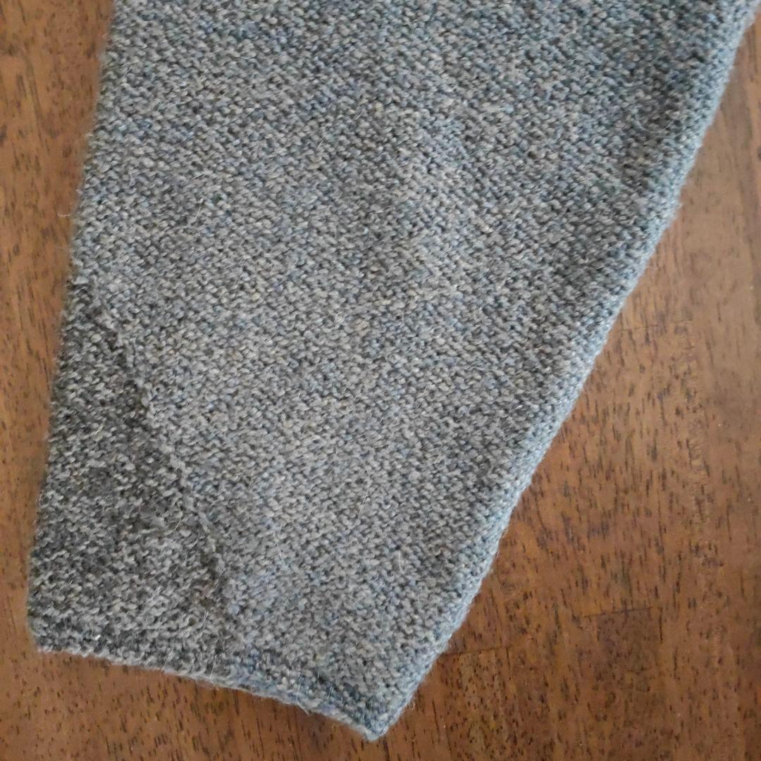 Jurgen Lehl ヨーガンレール　ニット　アルパカ・シルク混　グレー系