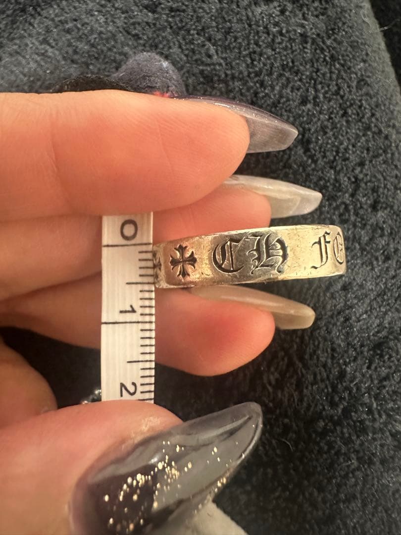 【2月8日まで値下げ、正規品】 CHROME HEARTS スペーサーリング