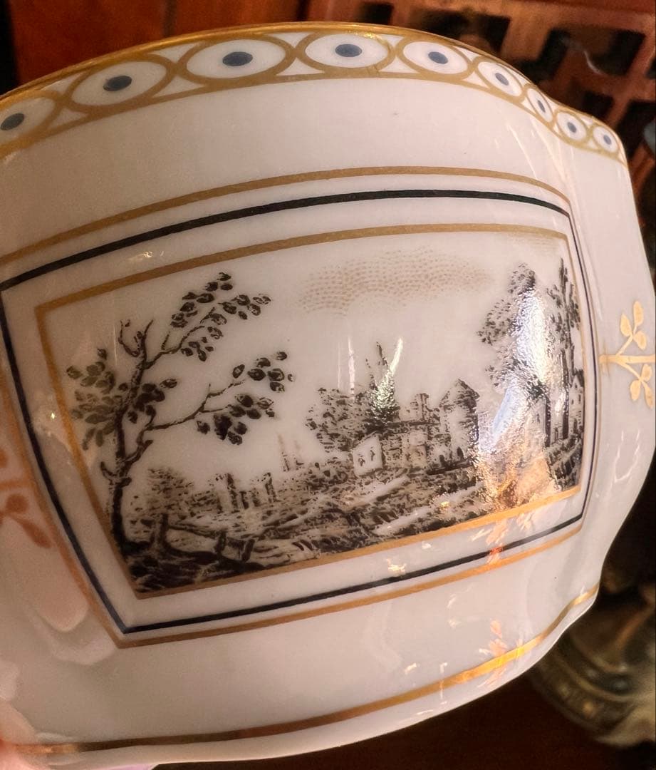 ジノリ Richard Ginori シュガーポット キャンディ入 小物入