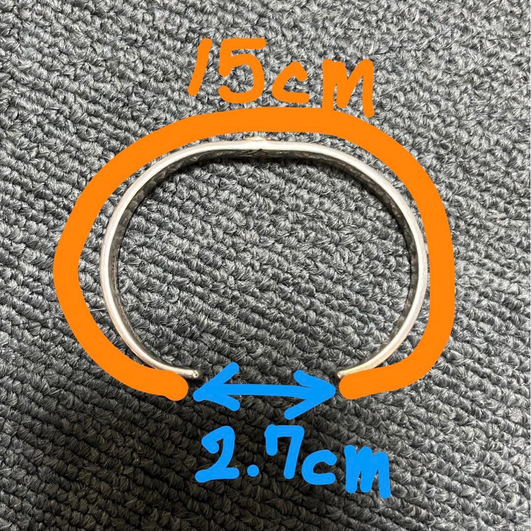 ファーストアローズ FIRST ARROWS 8mm K18 バングル 唐草彫り