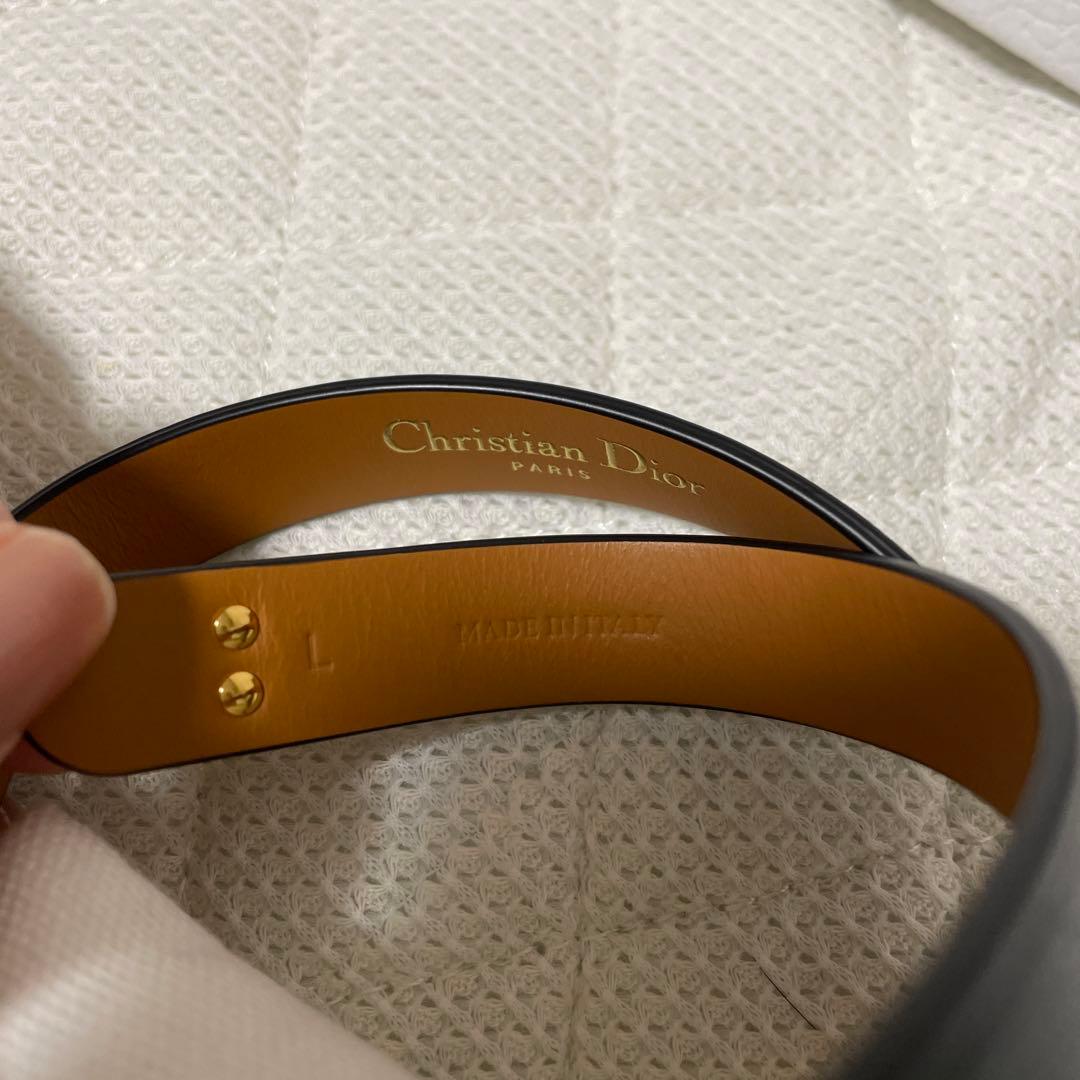 DIOR レザーブレスレット