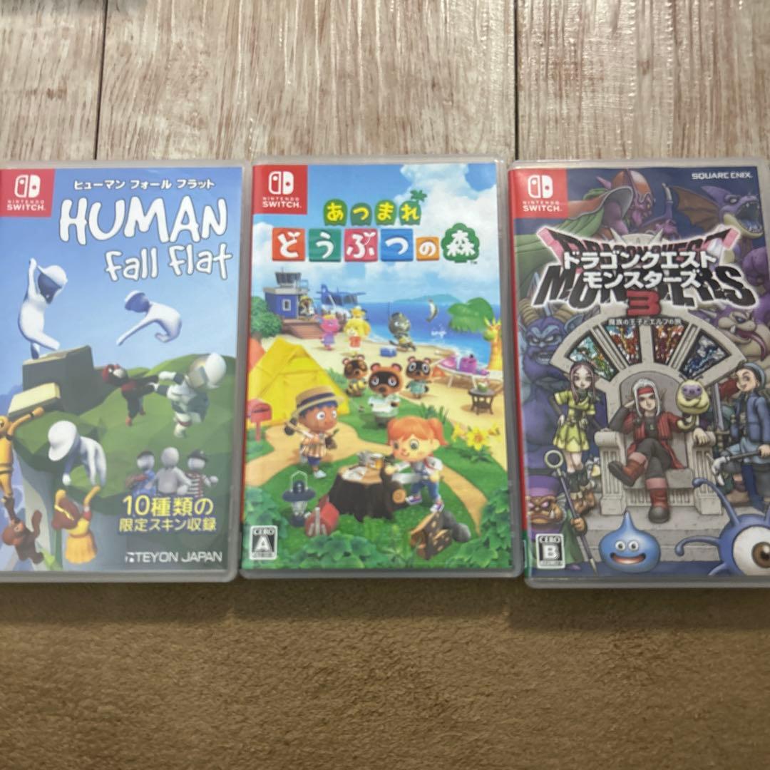 Nintendo Switchセット売り あつ森 ドラクエ3 ヒューマン