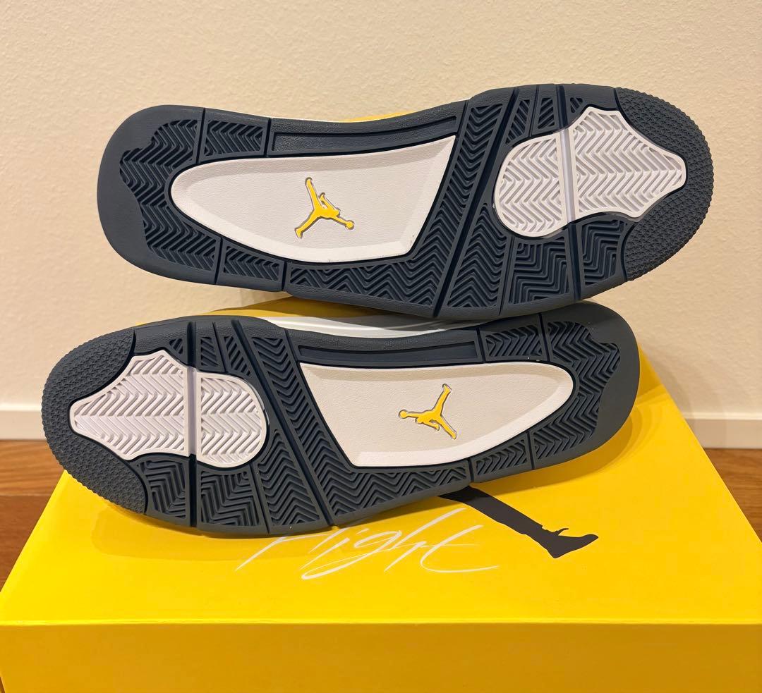 靴 NIKE AIR JORDAN 4 RETRO \"LIGHTNING\"